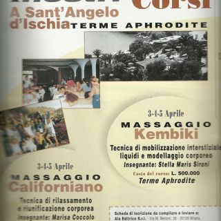 Primer curso como docente en italia